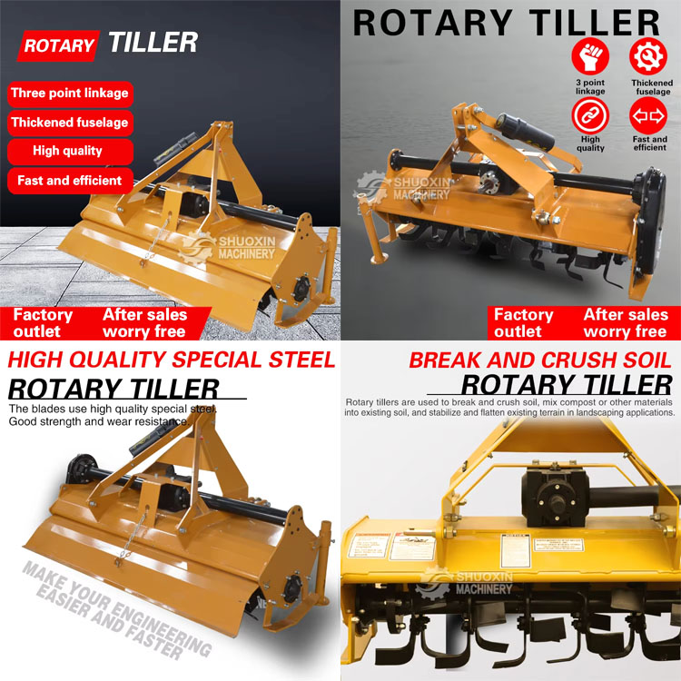 Rotary Tiller For Tractor